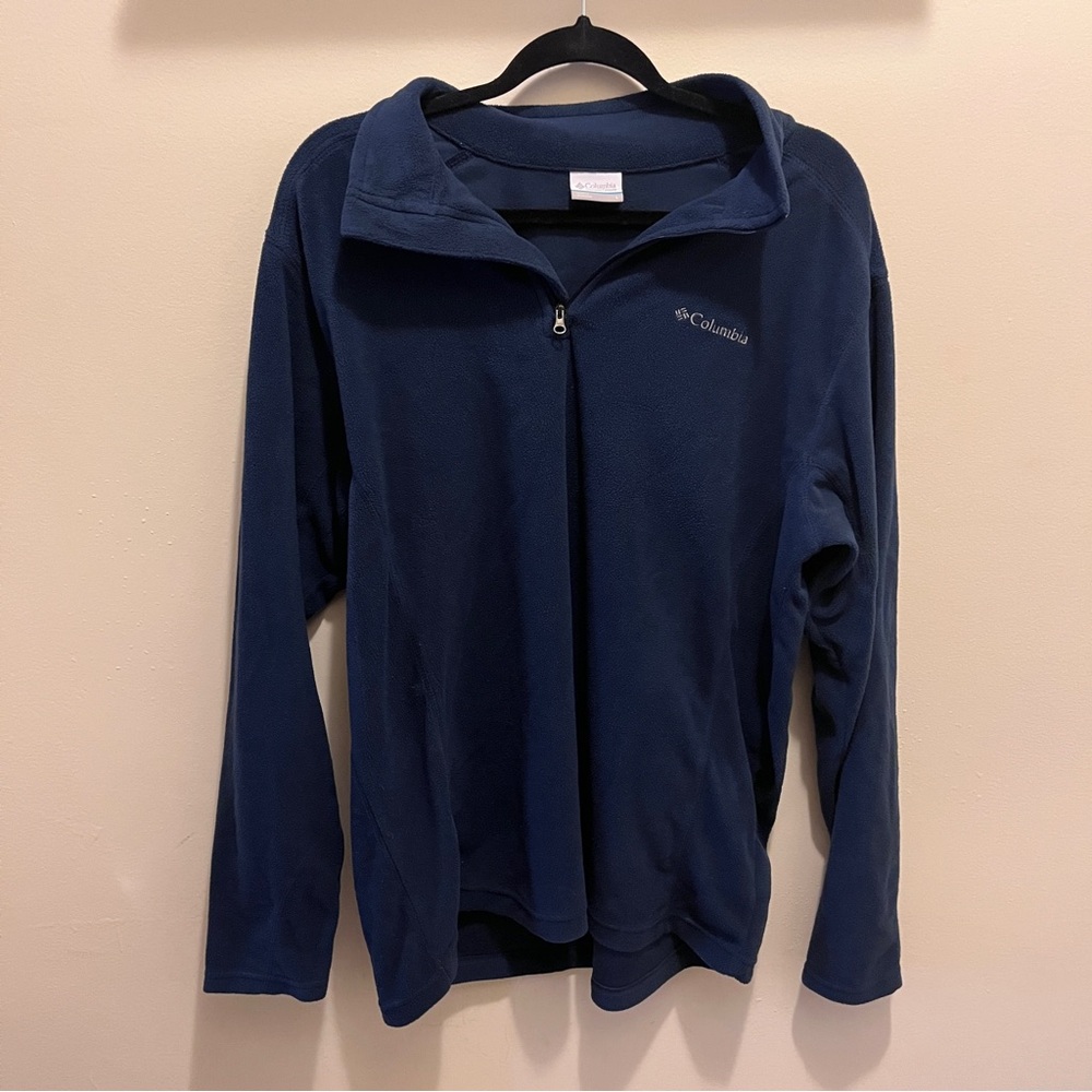 Columbia Navy Blue Fleece Jacket